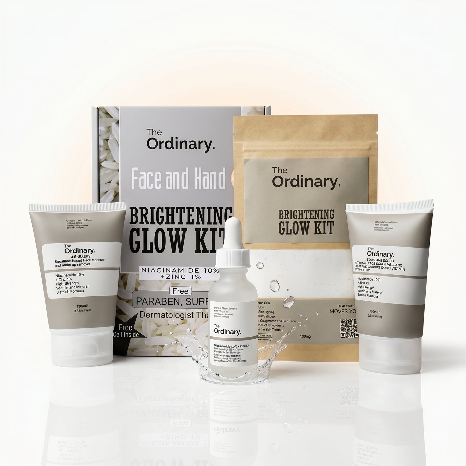 The Ordinary Full Body Whitening Special Kit – Cleanser, Scrub, Mask & Serum